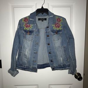 Denim jean jacket, teens.